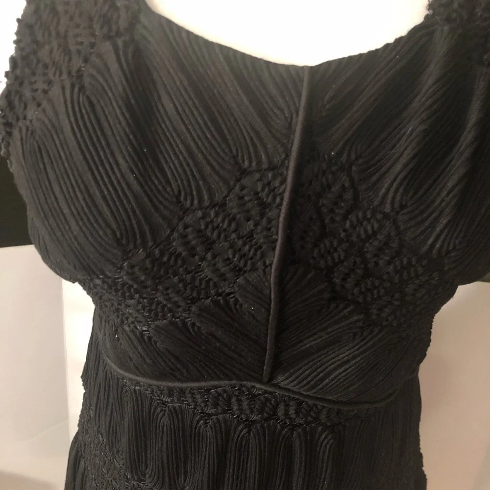 Maurices Black Crochet/Lace Sleeveless Dress Sz S - Picture 2 of 8